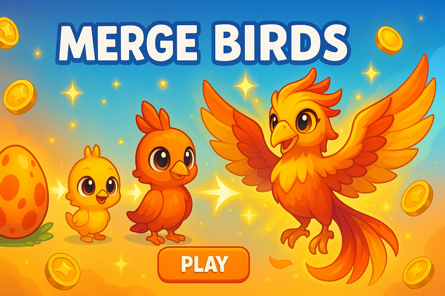 MergeBirds Background