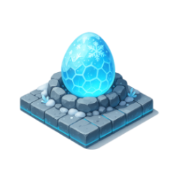 Ice Birds Egg