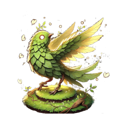 Wood Birds Rare